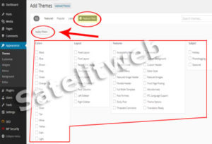 cara mengganti theme wordpress 3