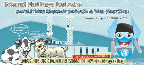 Promo Kurban Domain Hosting Idul Adha 2014 (Selesai!)
