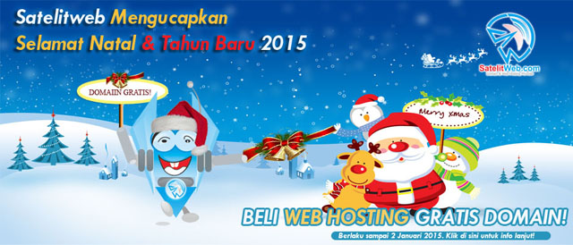 domain gratis promo natal tahun baru 2015