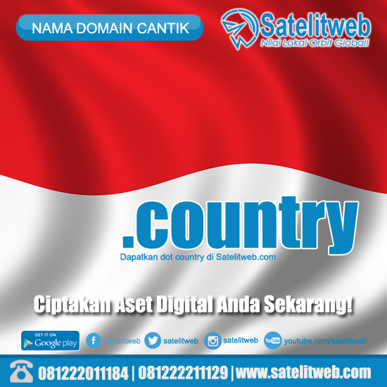 domain murah dot country