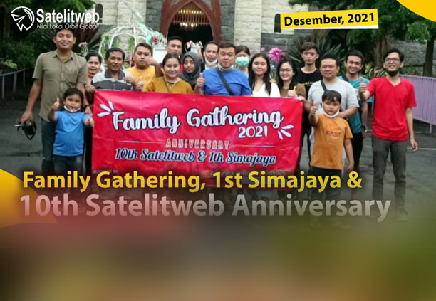 Family Gathering Satelitweb & Simajaya di Cikole Lembang Bandung