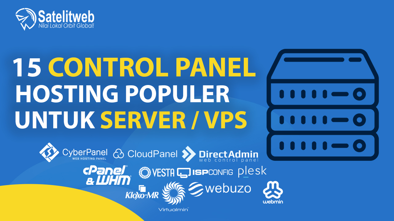 15 Control Panel Web Hosting Gratis dan Berbayar untuk VPS Hosting