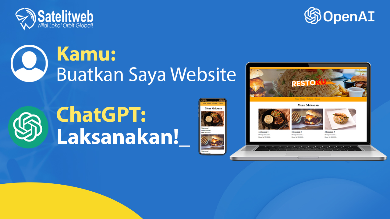 Cara membuat website dengan ChatGPT