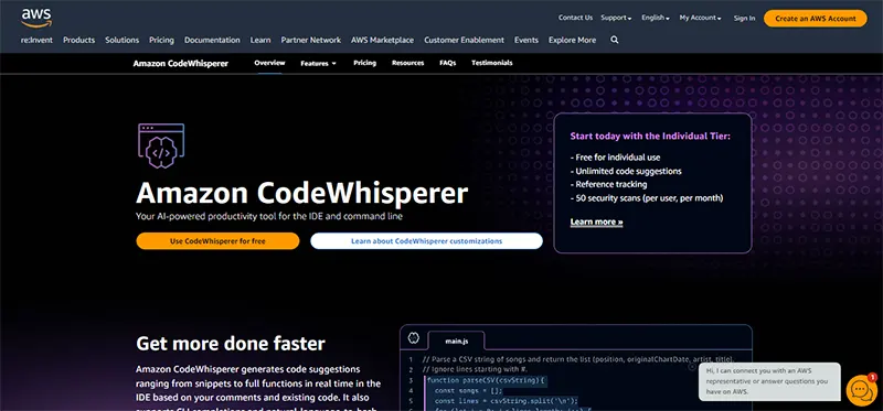 amazon codewhisperer